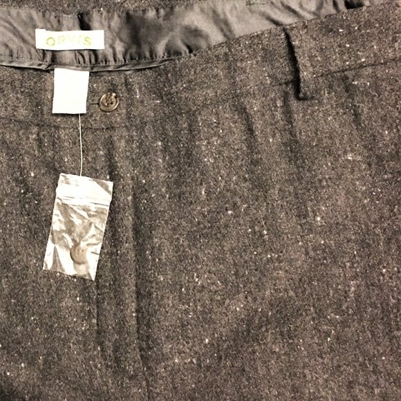 ORVIS Grey Wool Jacket (18) and Pants (16)  NWOT! - Picture 14 of 16